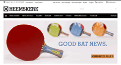 Desktop Screenshot of heemskerk-sport.nl