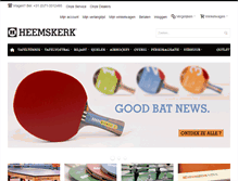 Tablet Screenshot of heemskerk-sport.nl